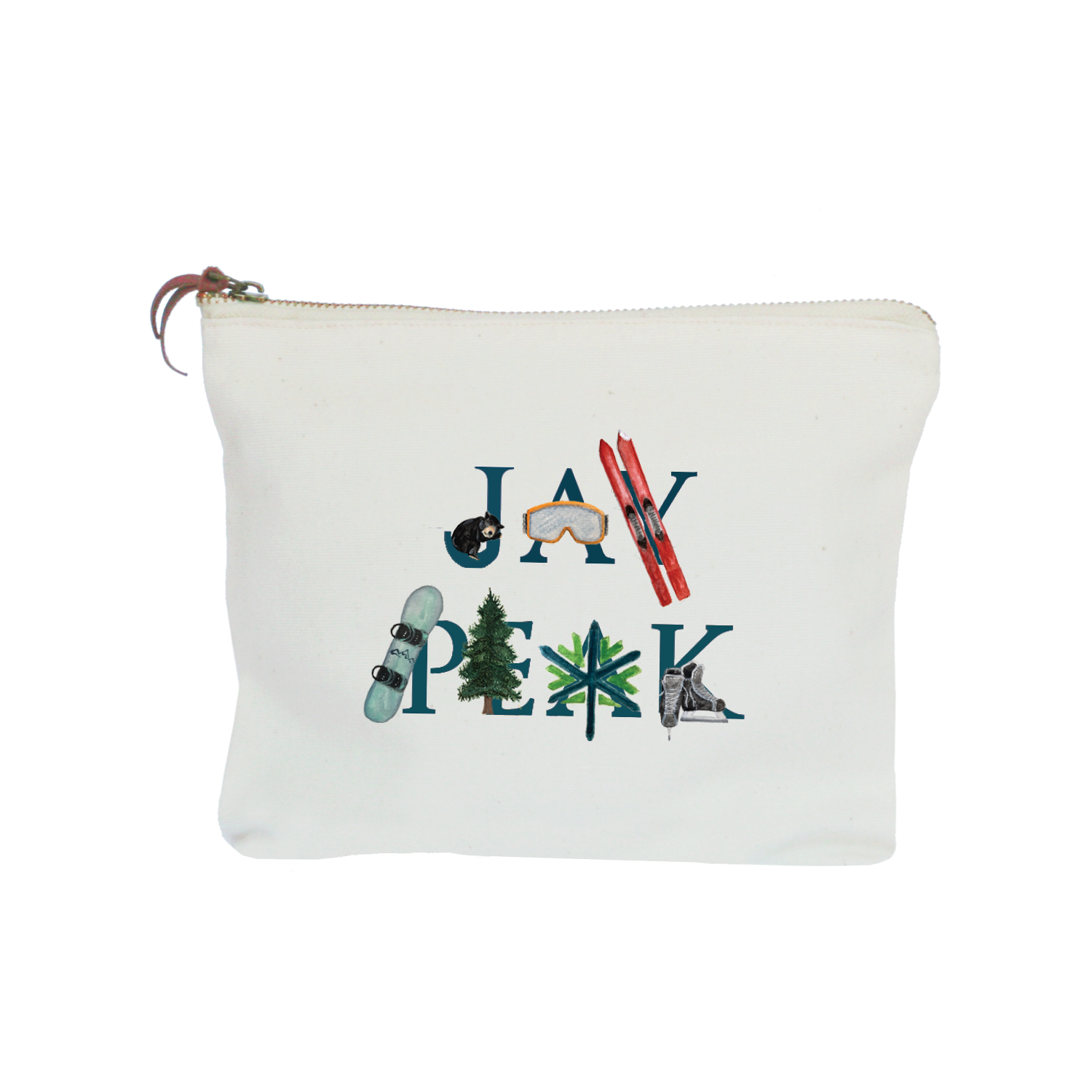 jay peak zipper pouch