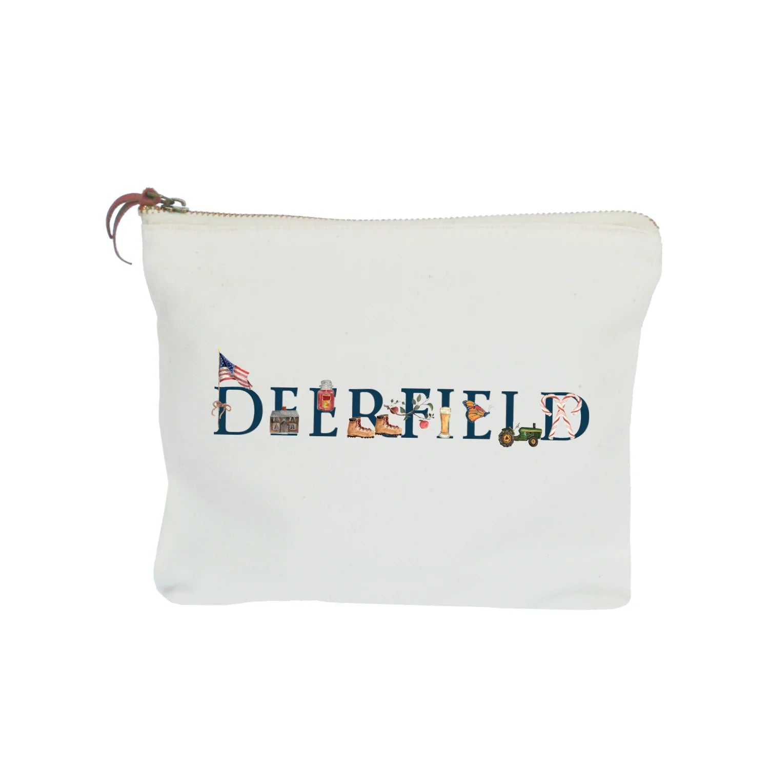 deerfield zipper pouch