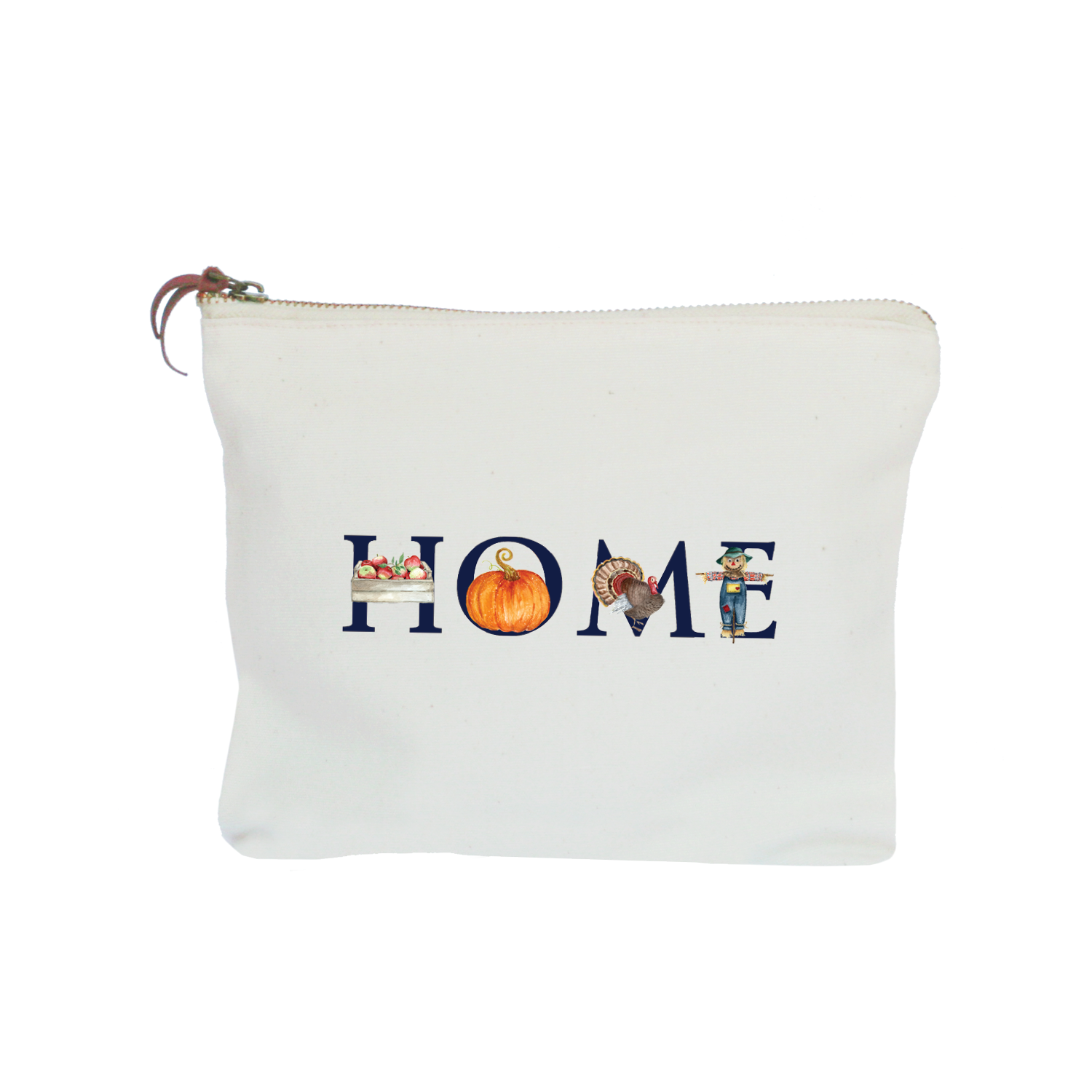 home fall zipper pouch