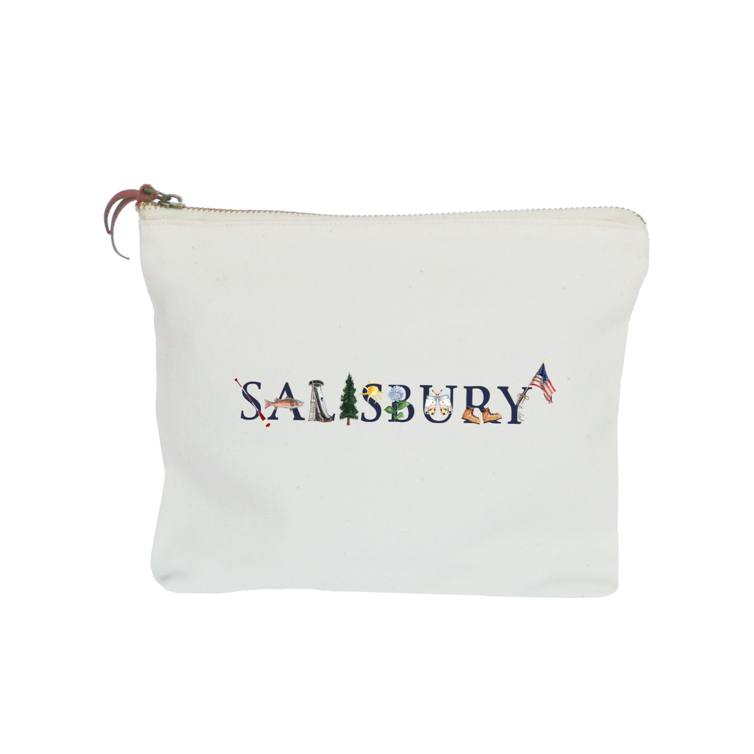 salisbury zipper pouch