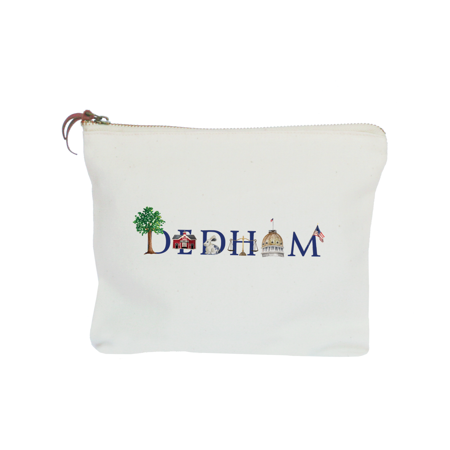 dedham zipper pouch