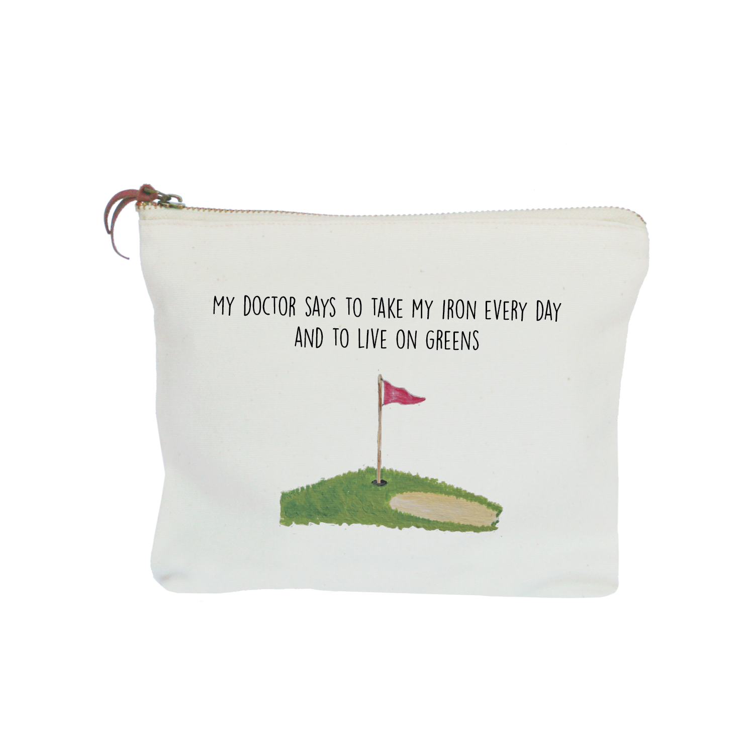 golf zipper pouch