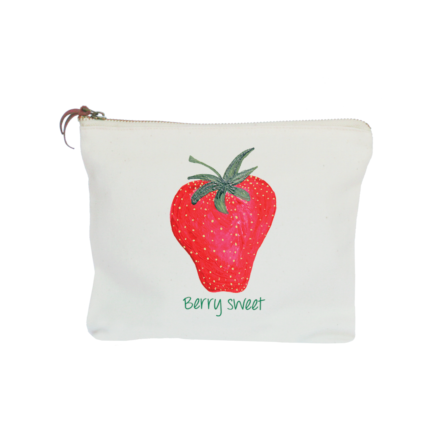 berry sweet zipper pouch