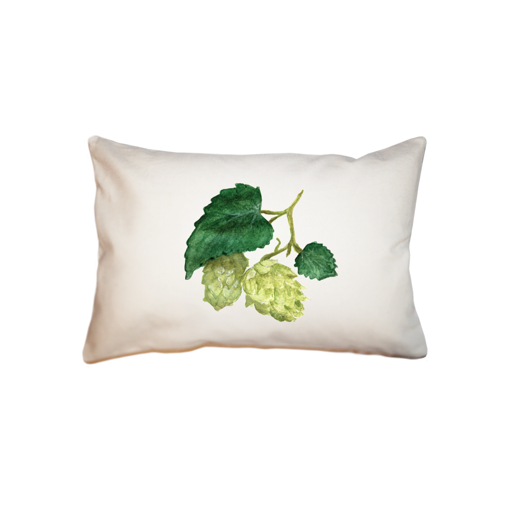 hops  small accent pillow
