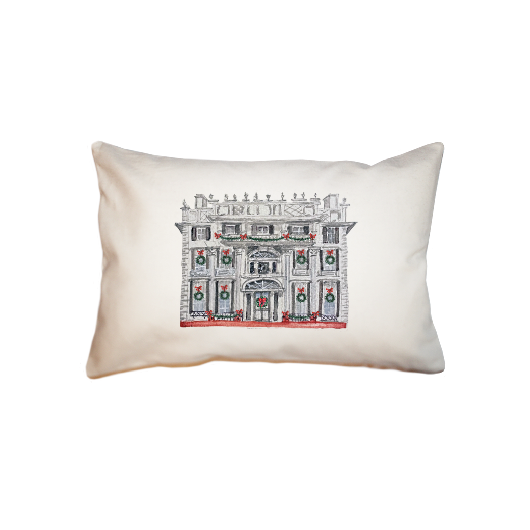linden place holiday small accent pillow