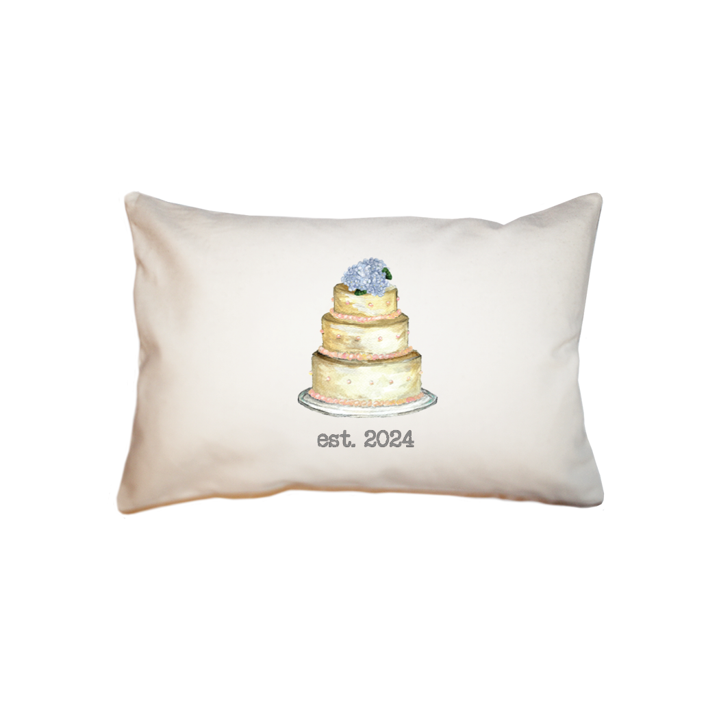 wedding cake 2024 small accent pillow