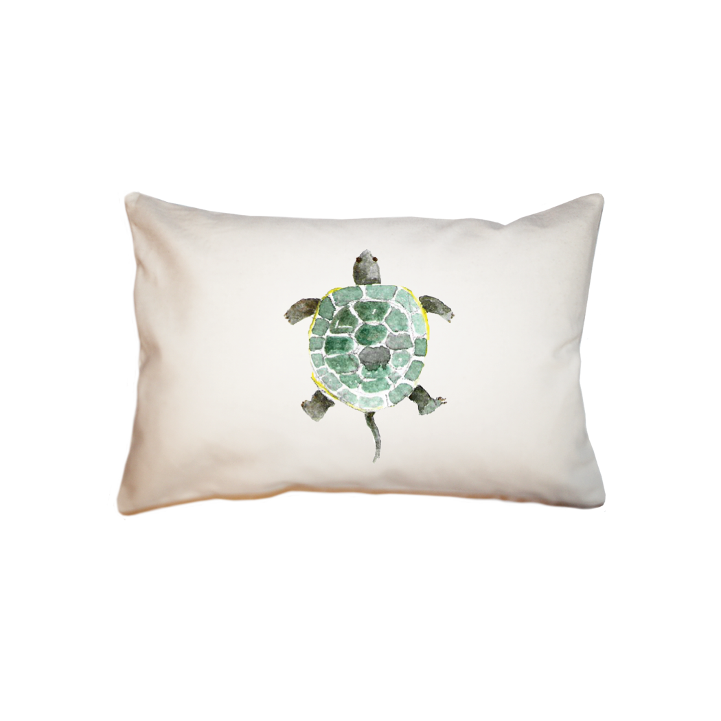 turtle small accent pillow