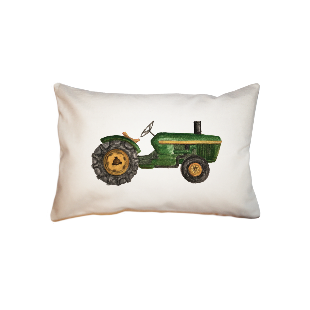tractor small accent pillow