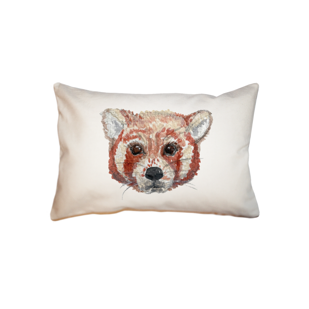 red panda  small accent pillow