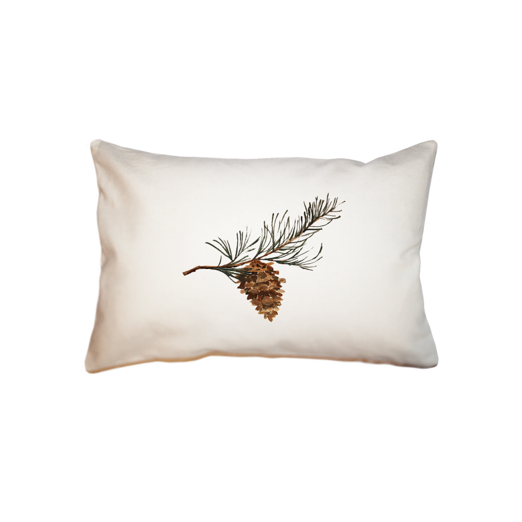pinecone small accent pillow