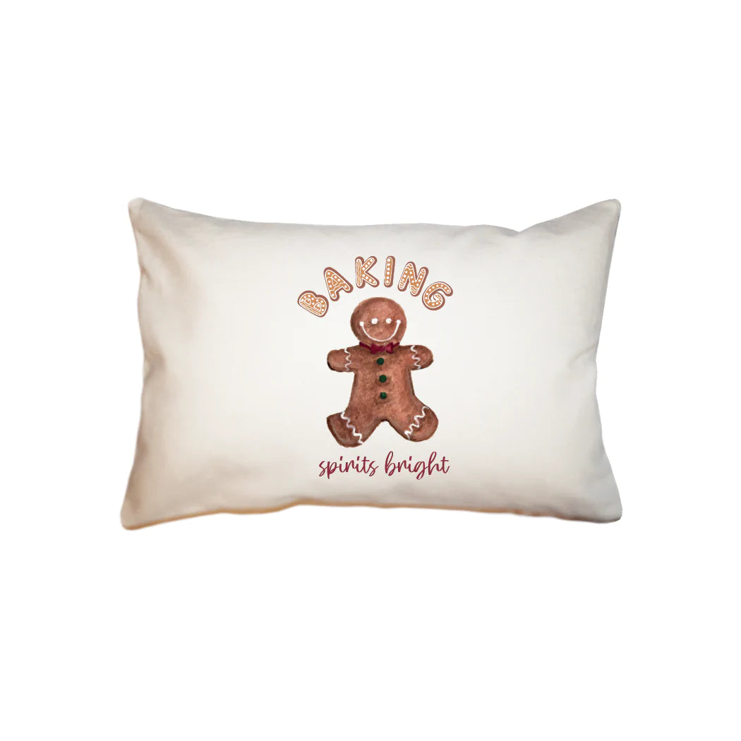 baking spirits bright  small accent pillow