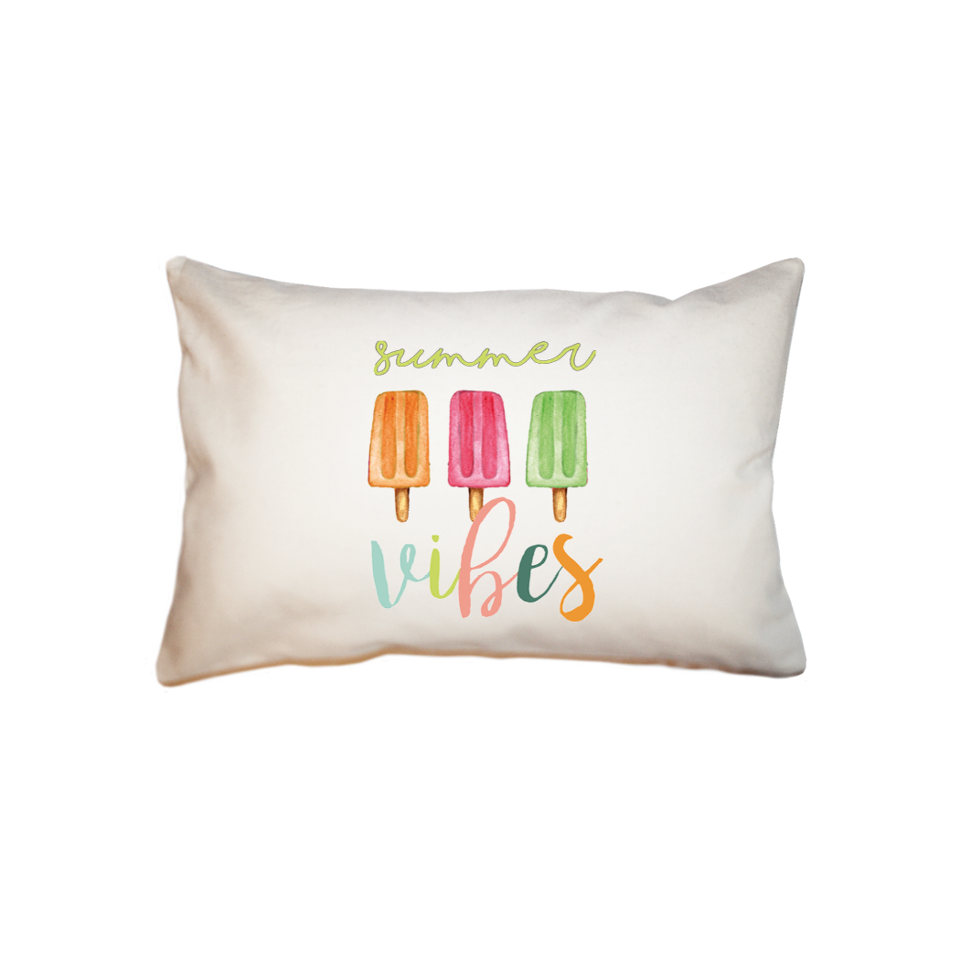 summer vibes  small accent pillow