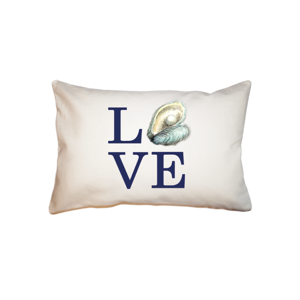 love oyster small accent pillow