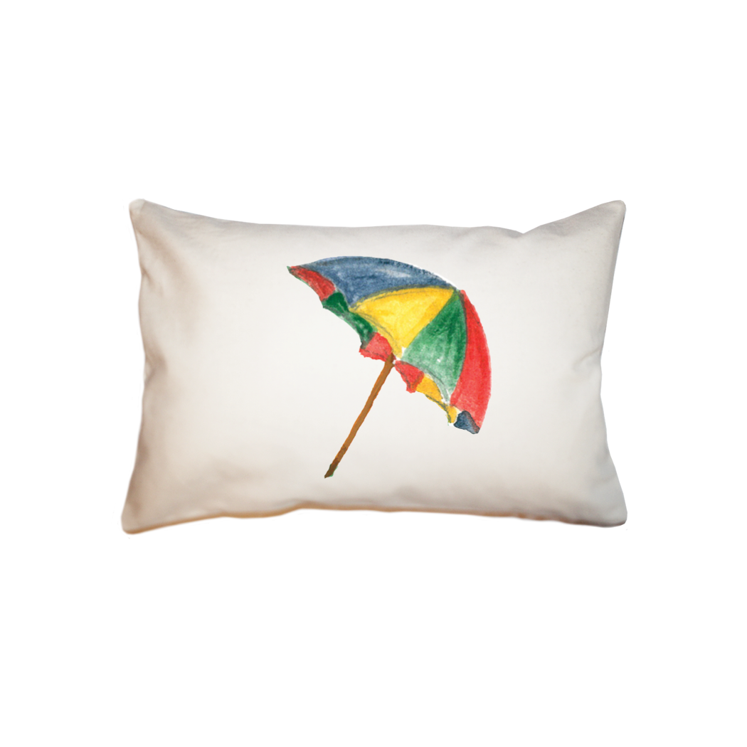 beach umbrella  small accent pillow