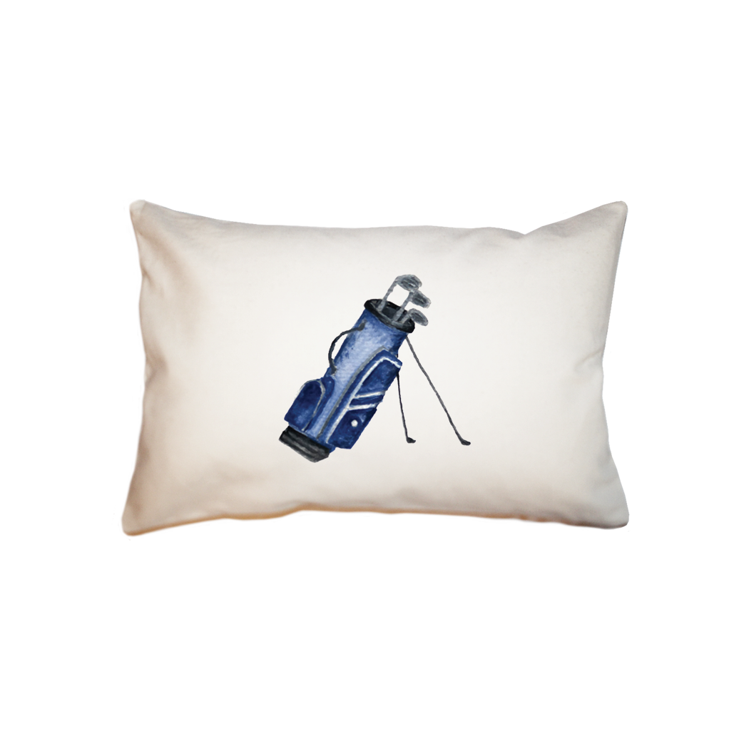 golf club bag small accent pillow