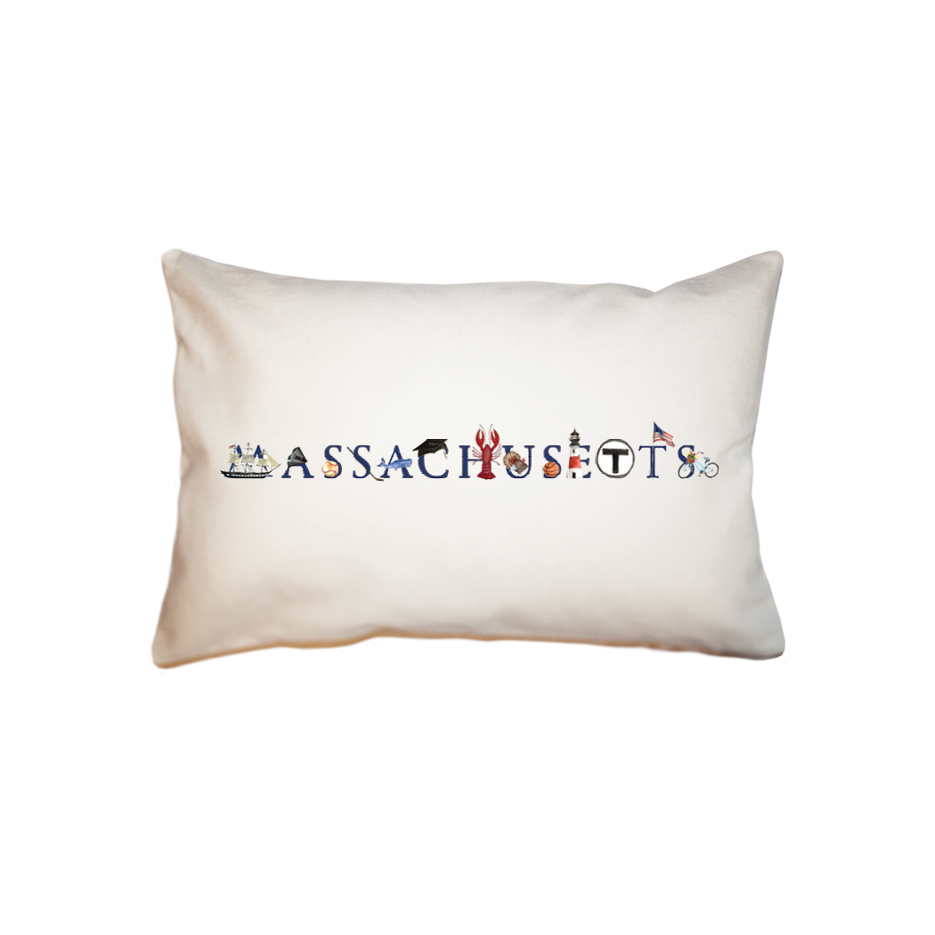 Massachusetts  small accent pillow