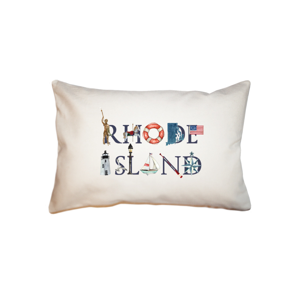 Rhode Island  small accent pillow