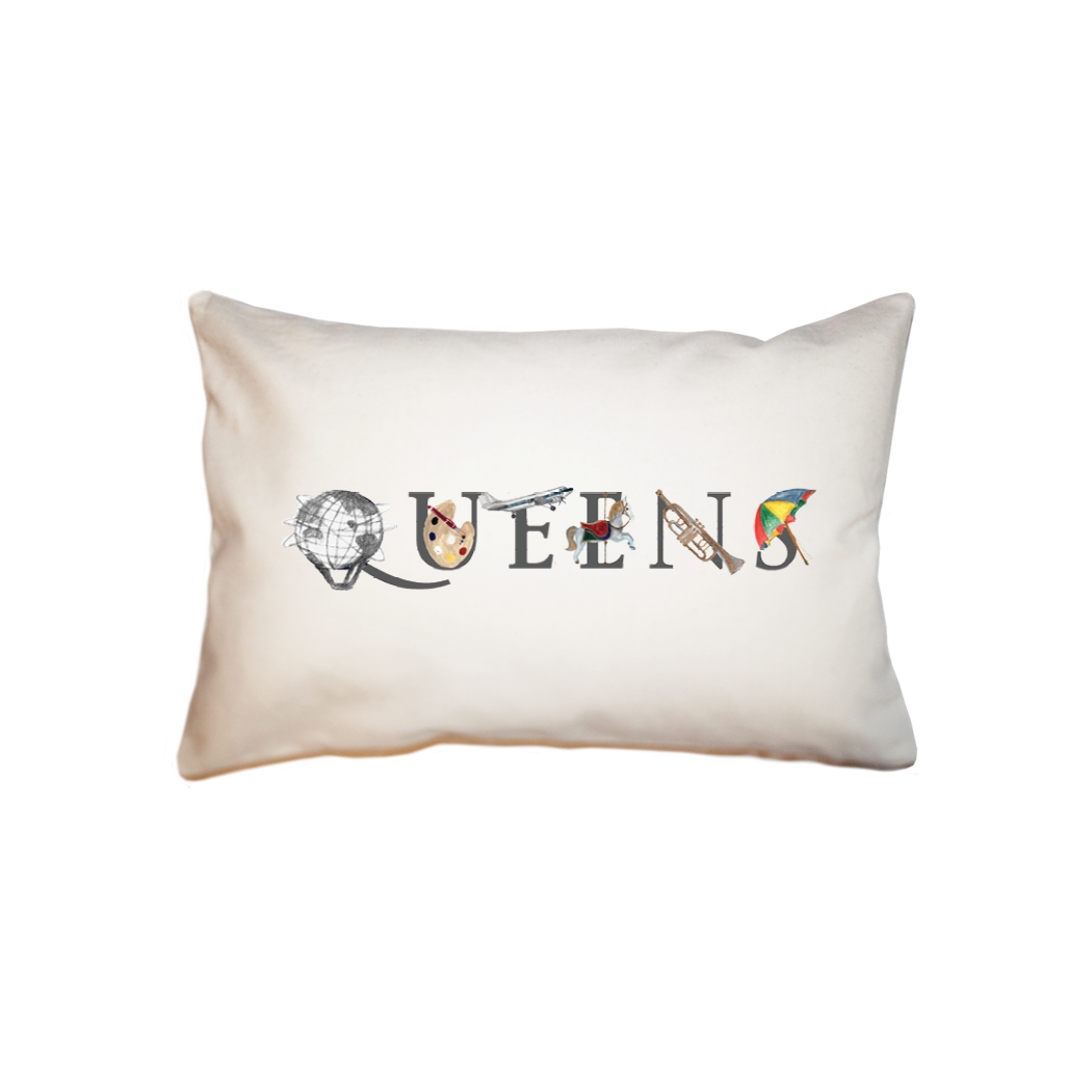 queens  small accent pillow