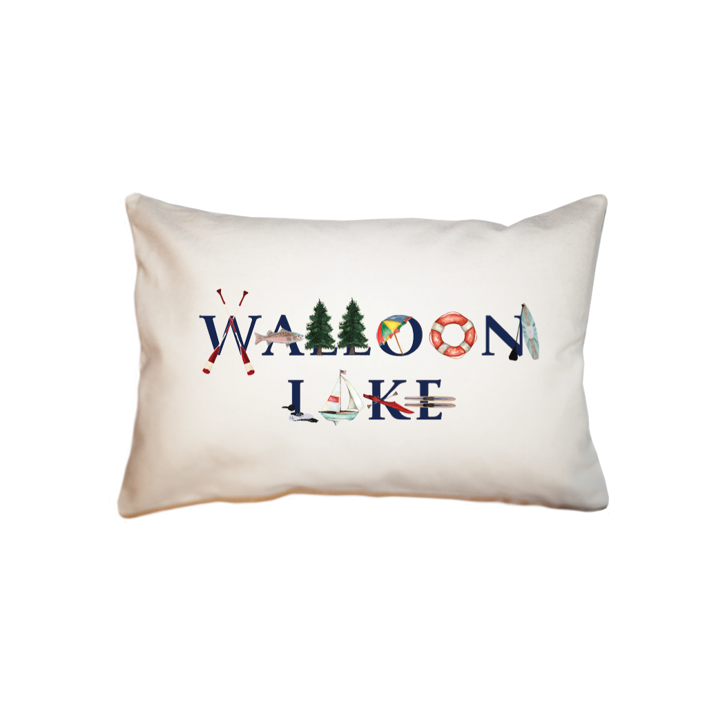 walloon lake  small accent pillow