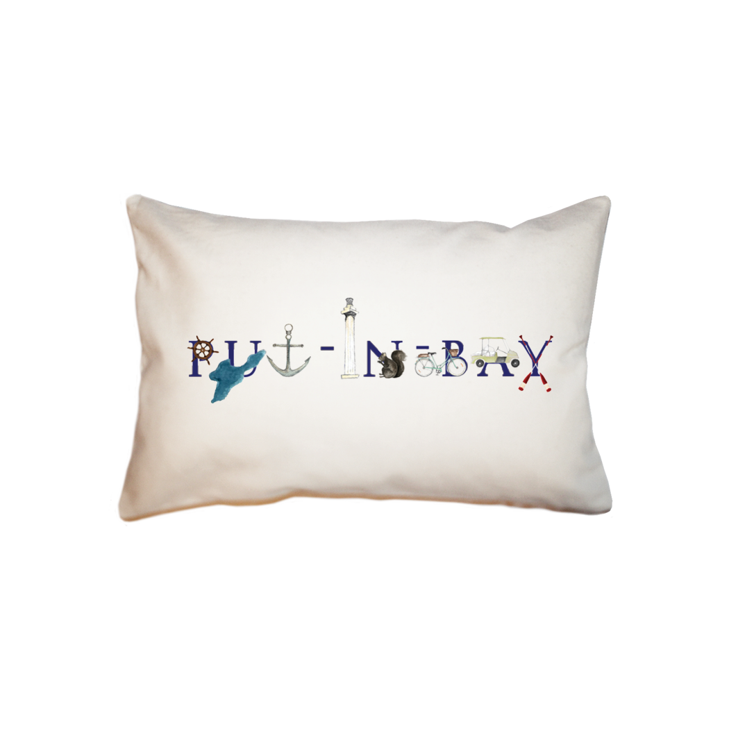 put-in-bay  small accent pillow