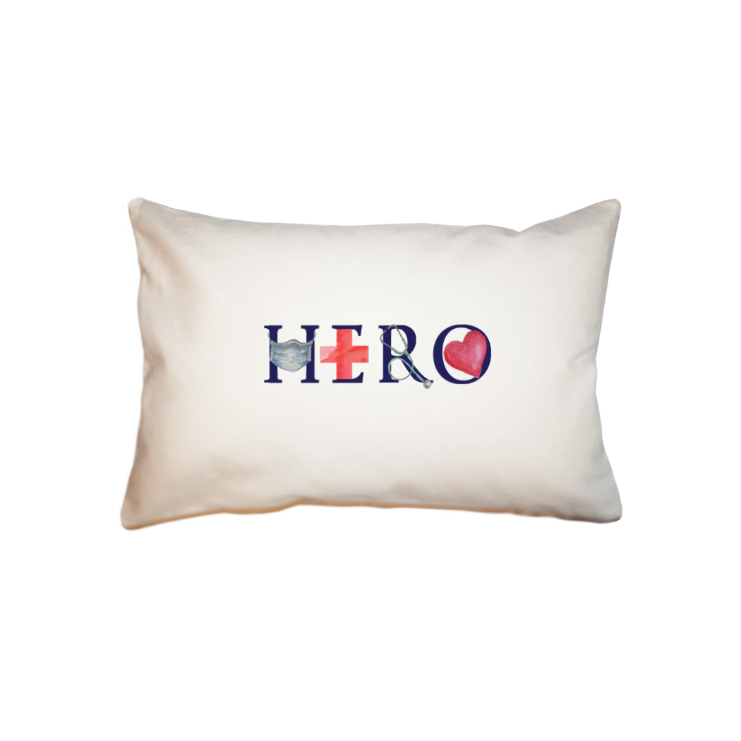 hero medical  small accent pillow