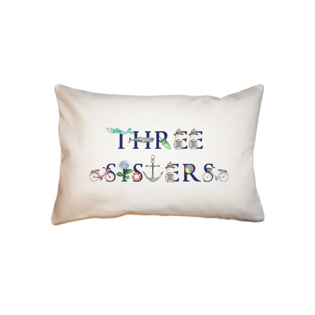 three sisters  small accent pillow