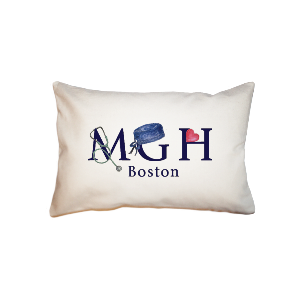 MGH Boston  small accent pillow