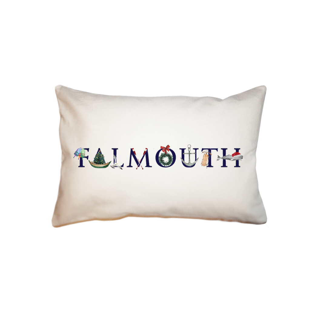 falmouth holiday  small accent pillow