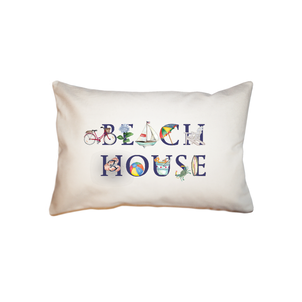 beach house  small accent pillow