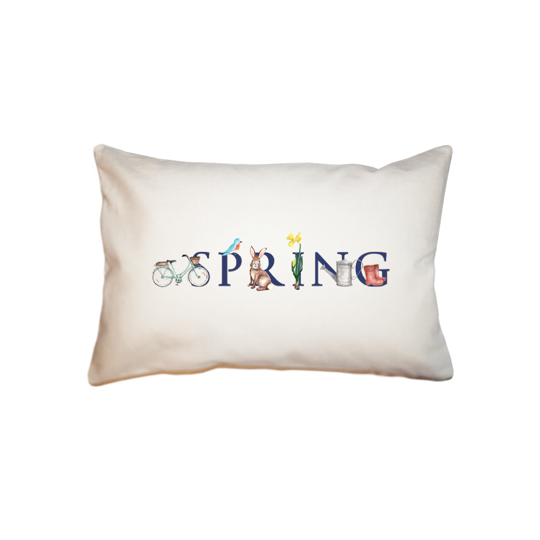 spring  small accent pillow