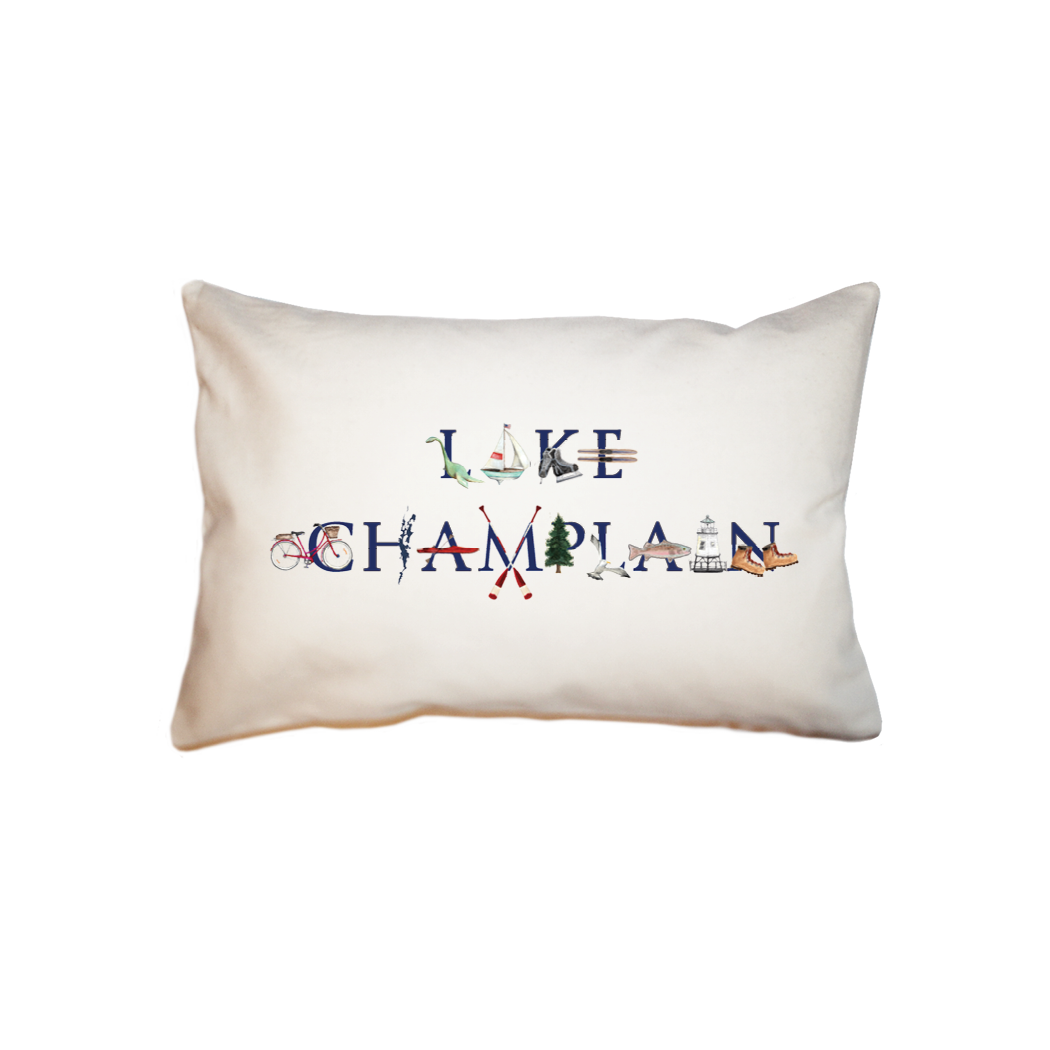 lake champlain  small accent pillow