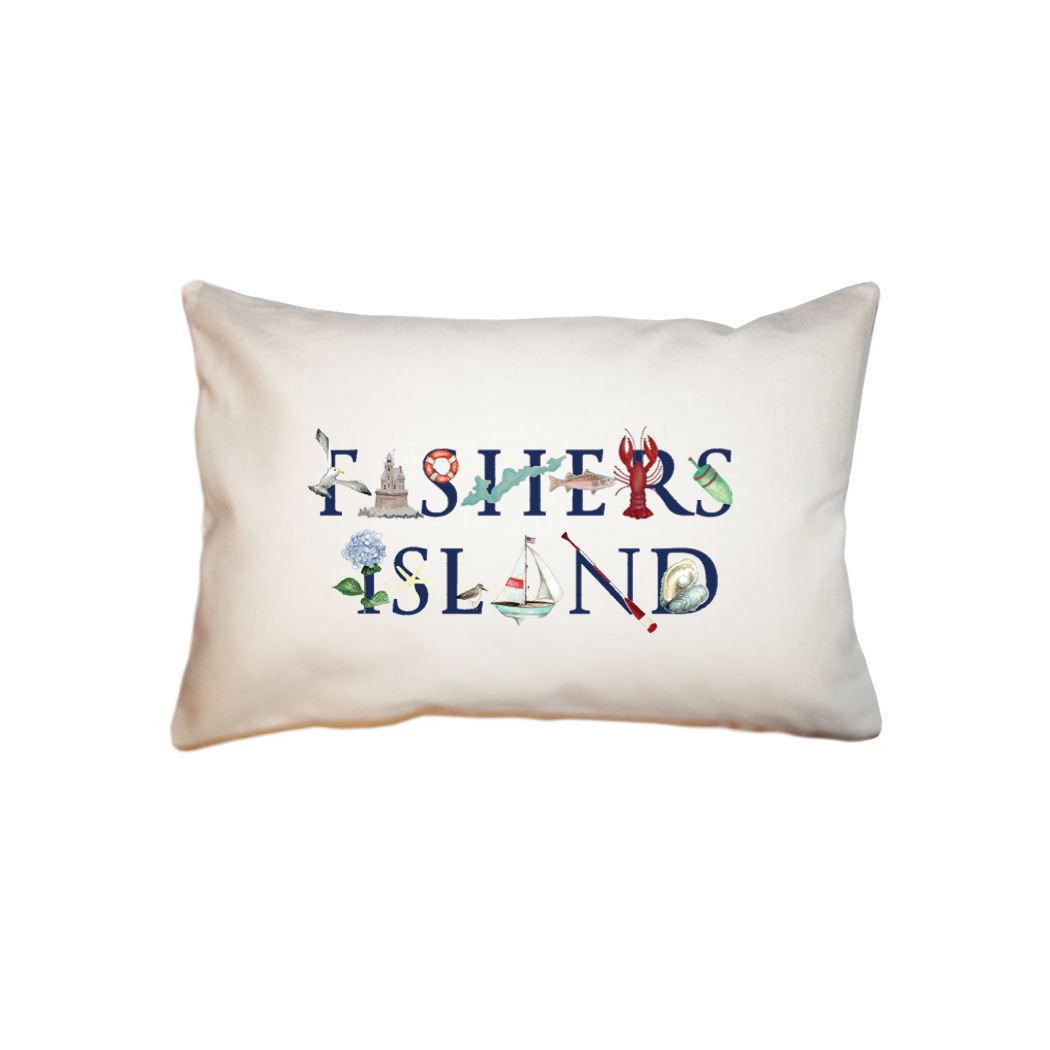 fishers island  small accent pillow