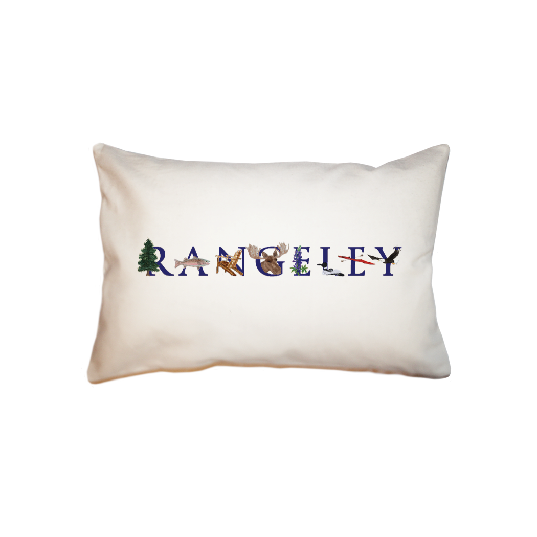 rangeley summer  small accent pillow