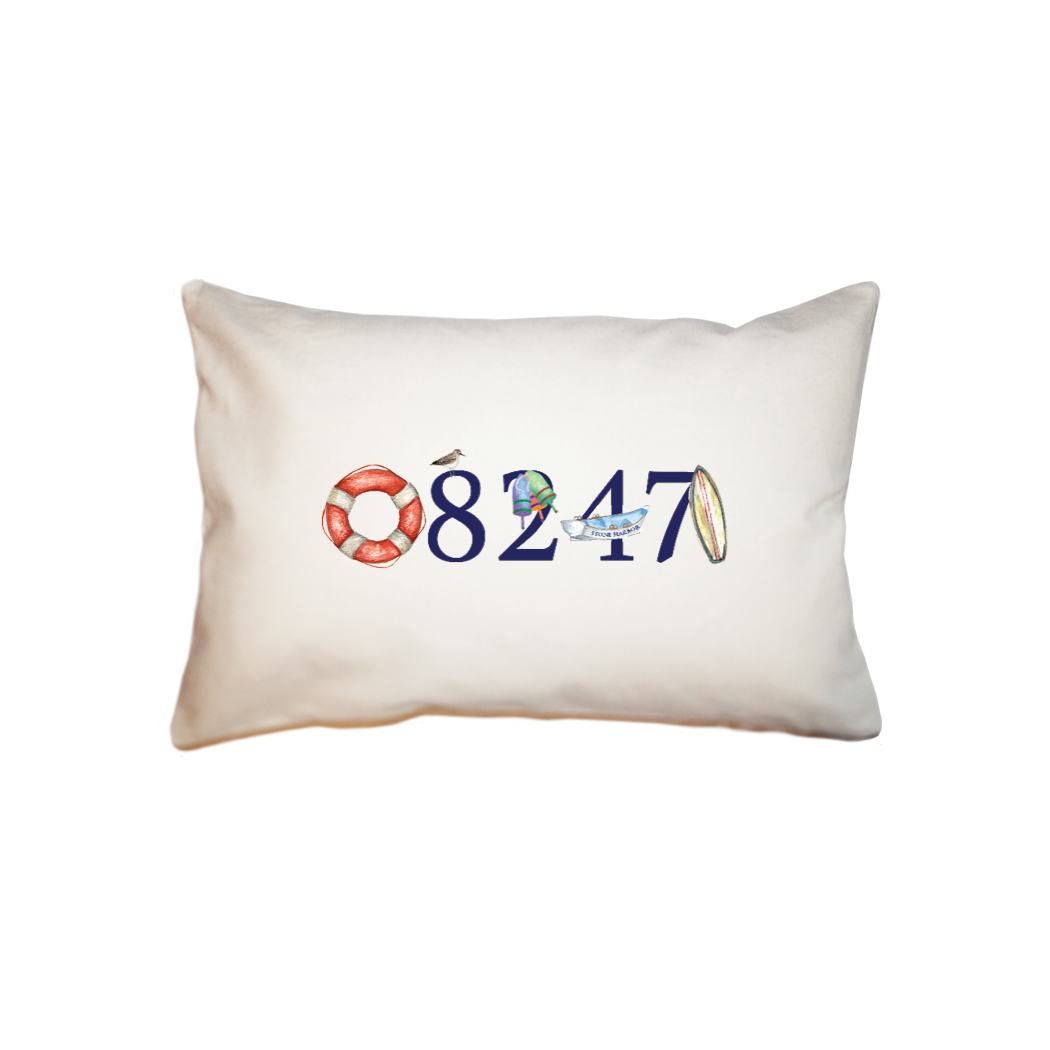 stone harbor zip code 08247  small accent pillow