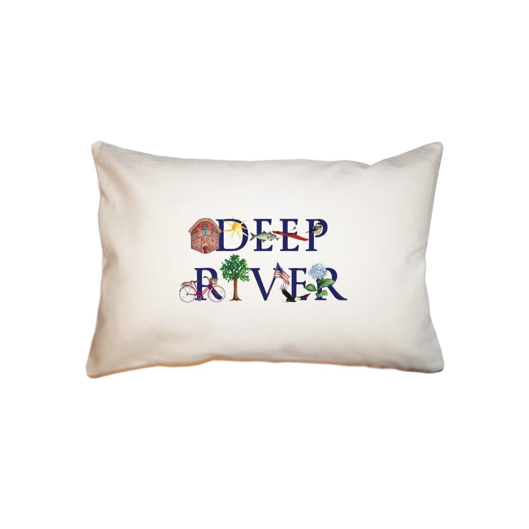 deep river  small accent pillow