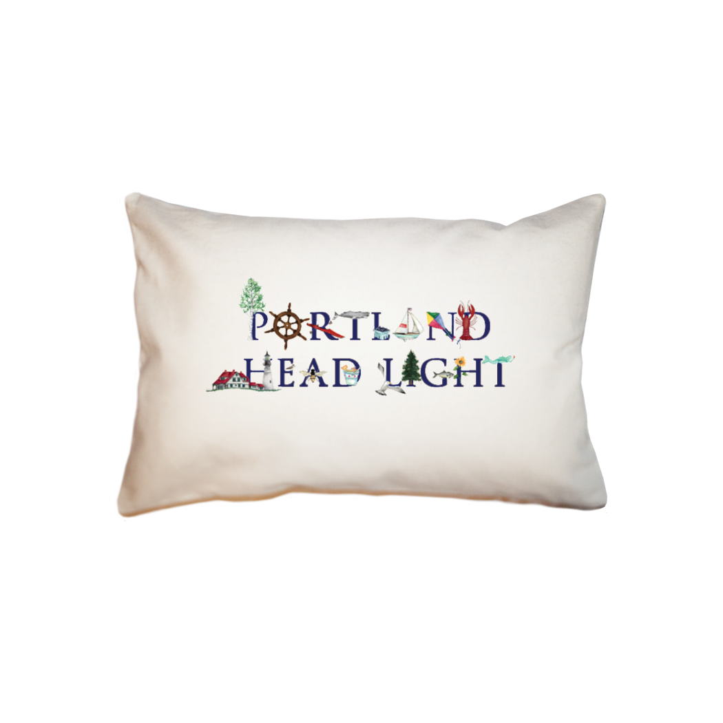 portland head light  small accent pillow