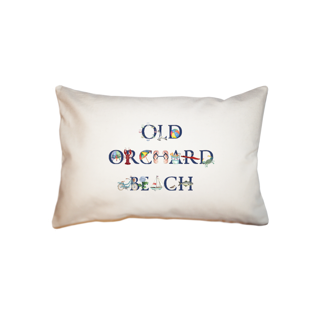 old orchard beach  small accent pillow
