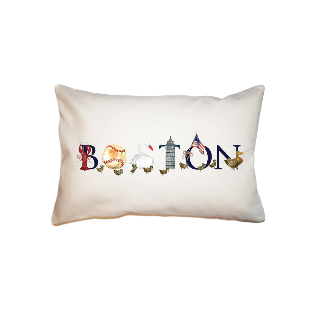 Boston  small accent pillow