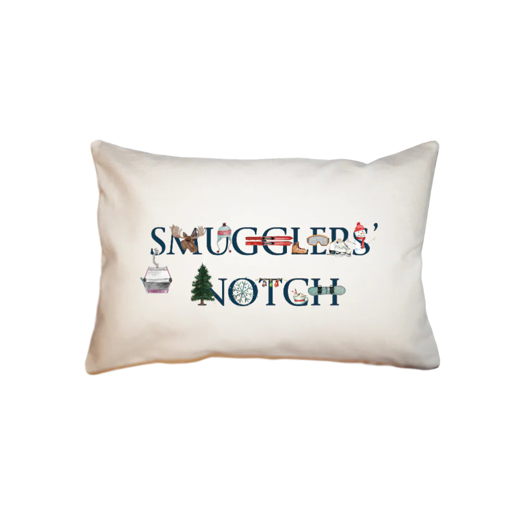 smugglers' notch  small accent pillow
