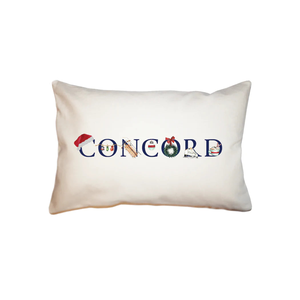concord winter  small accent pillow