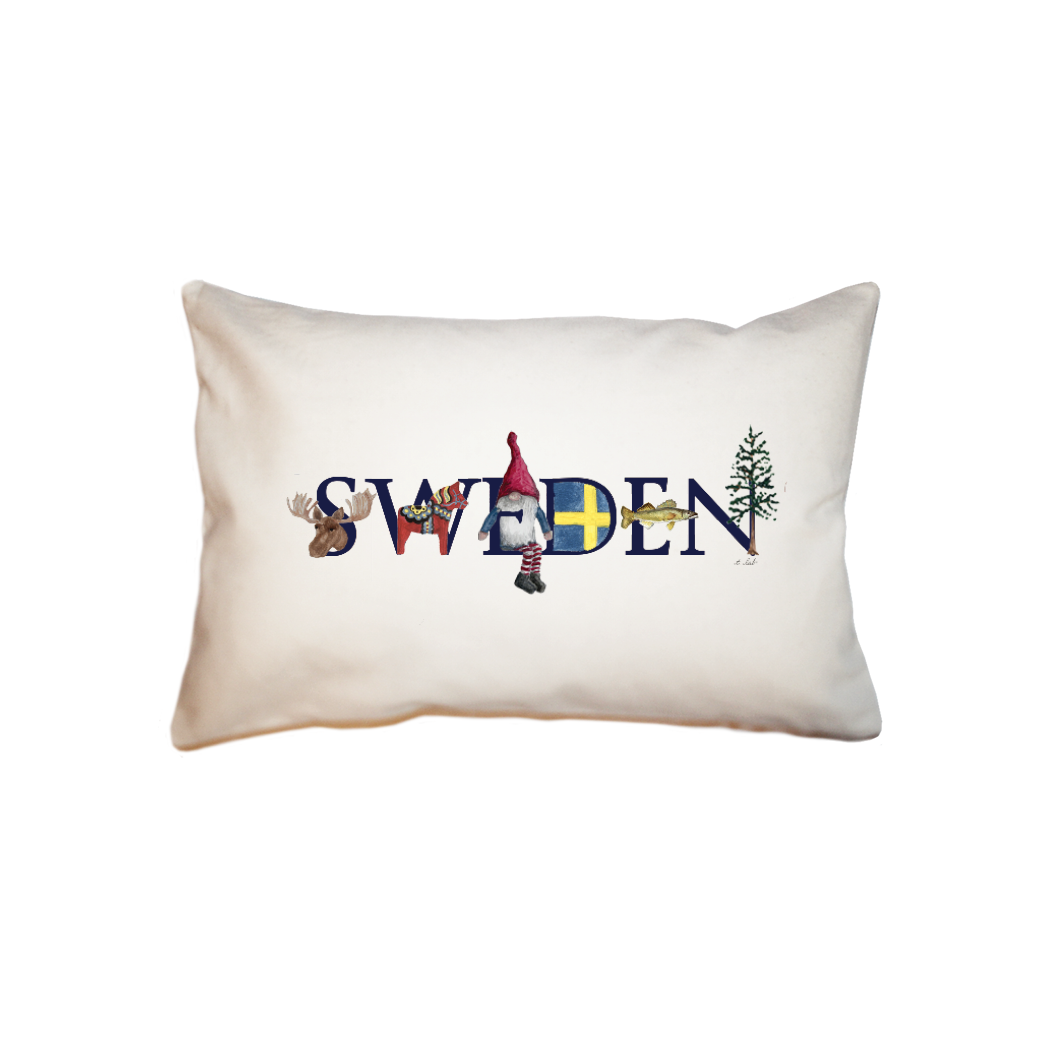 sweden small accent pillow