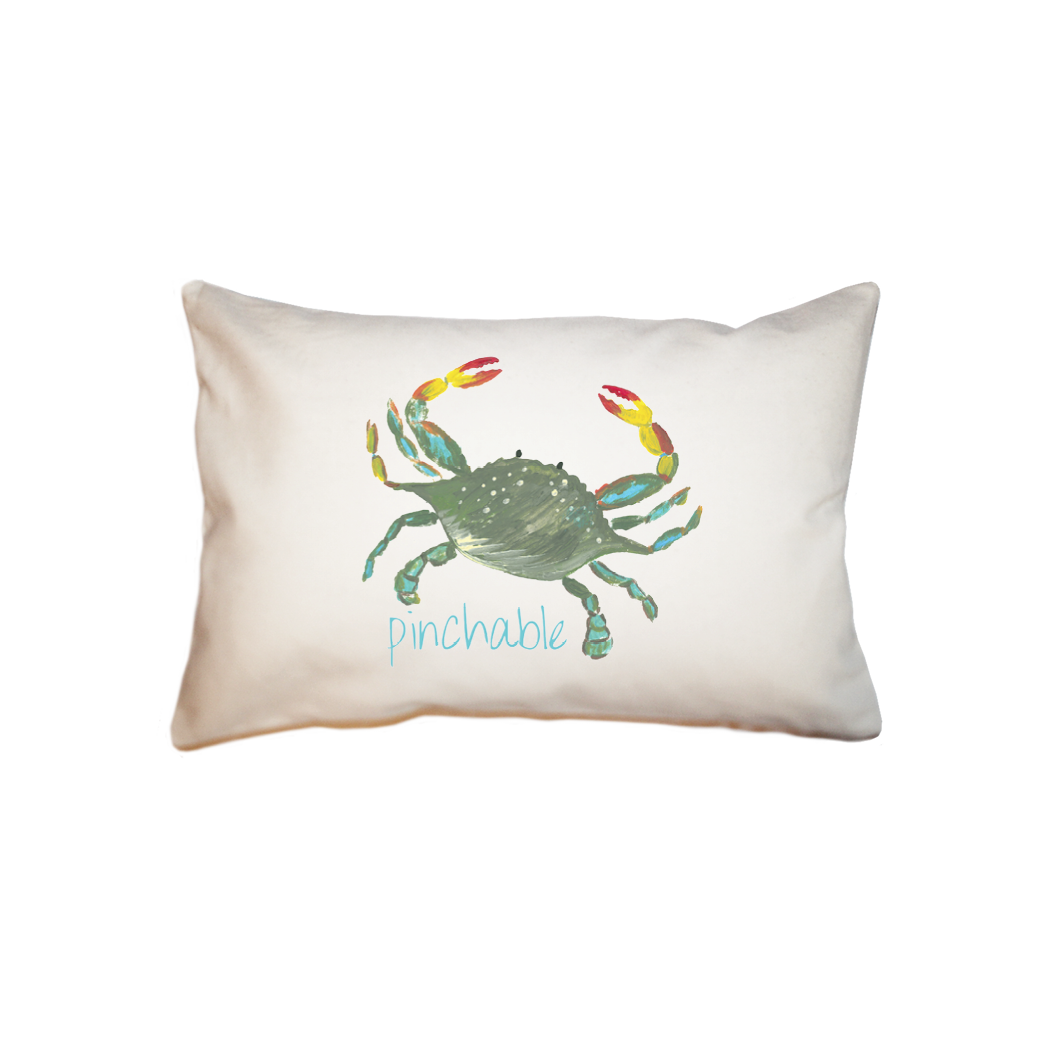 pinchable small accent pillow