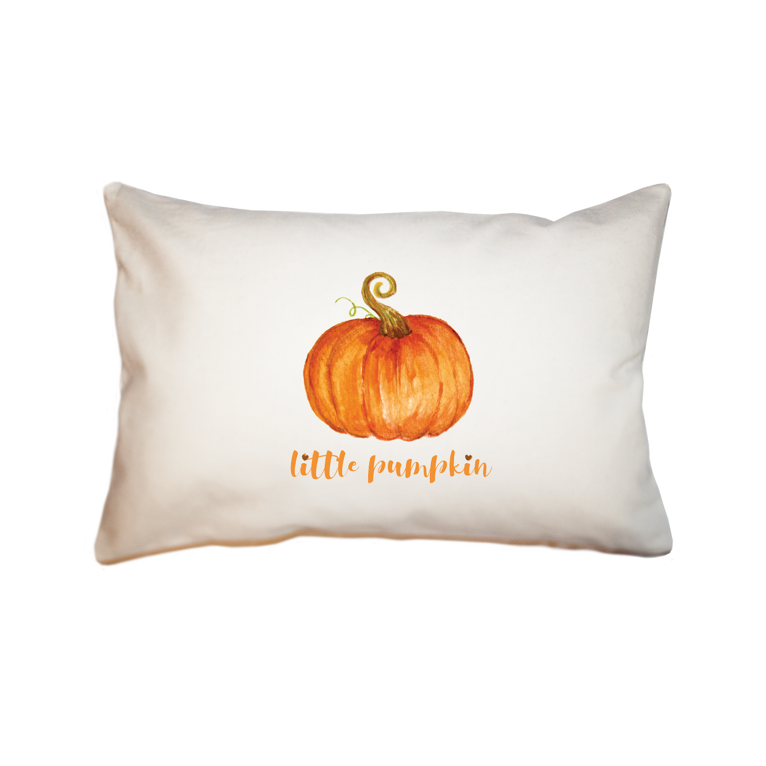 little pumpkin large rectangle pillow