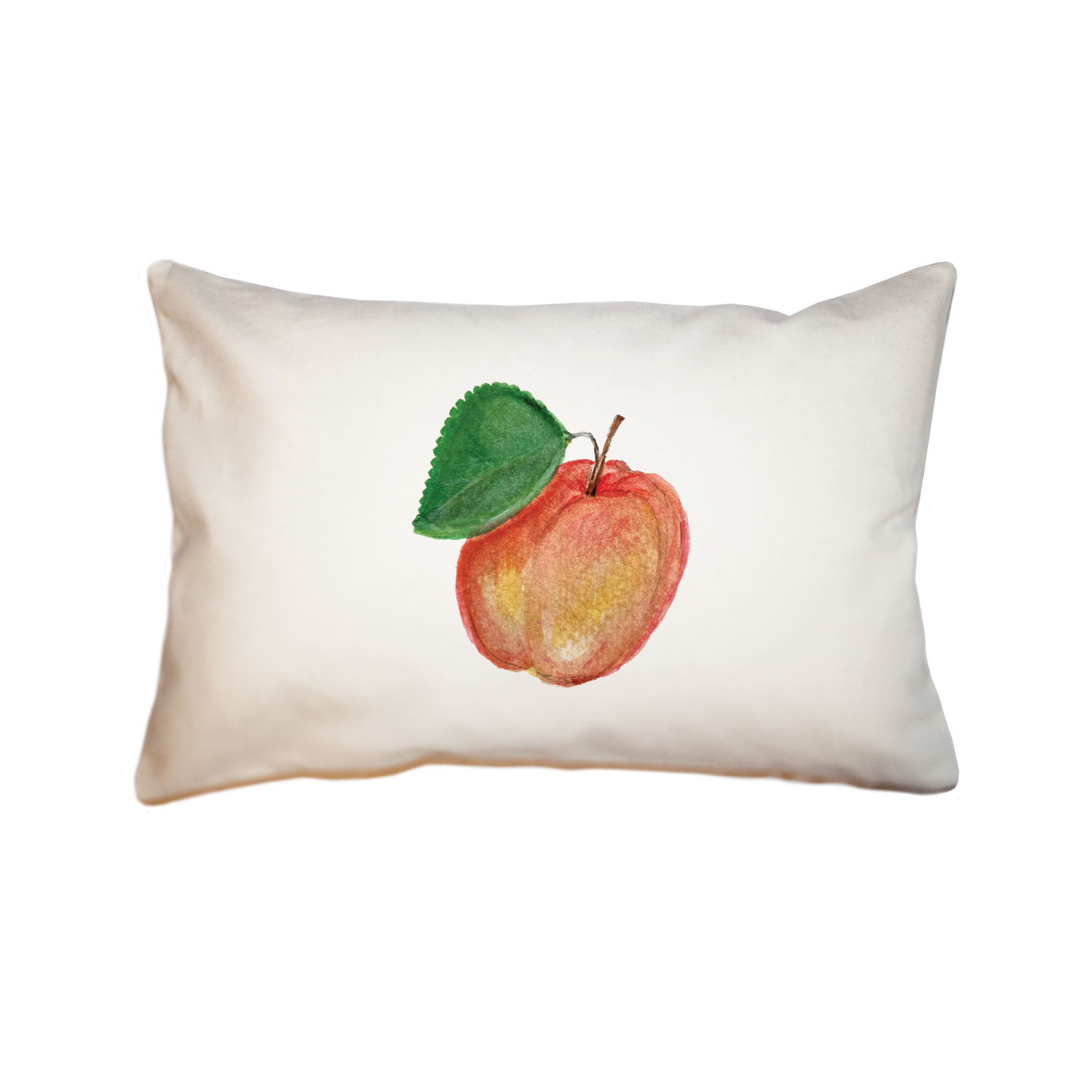 apricot large rectangle pillow