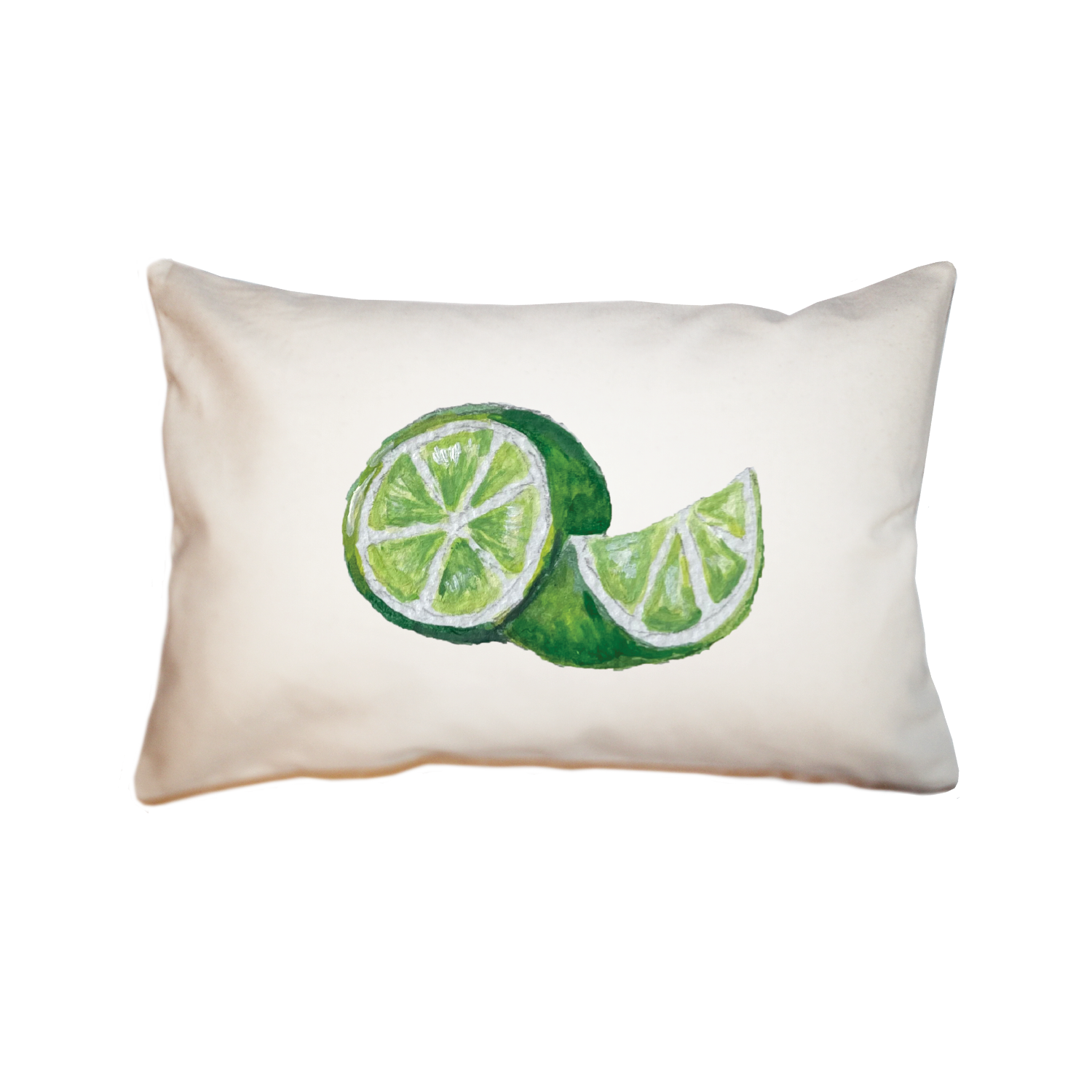 limes large rectangle pillow