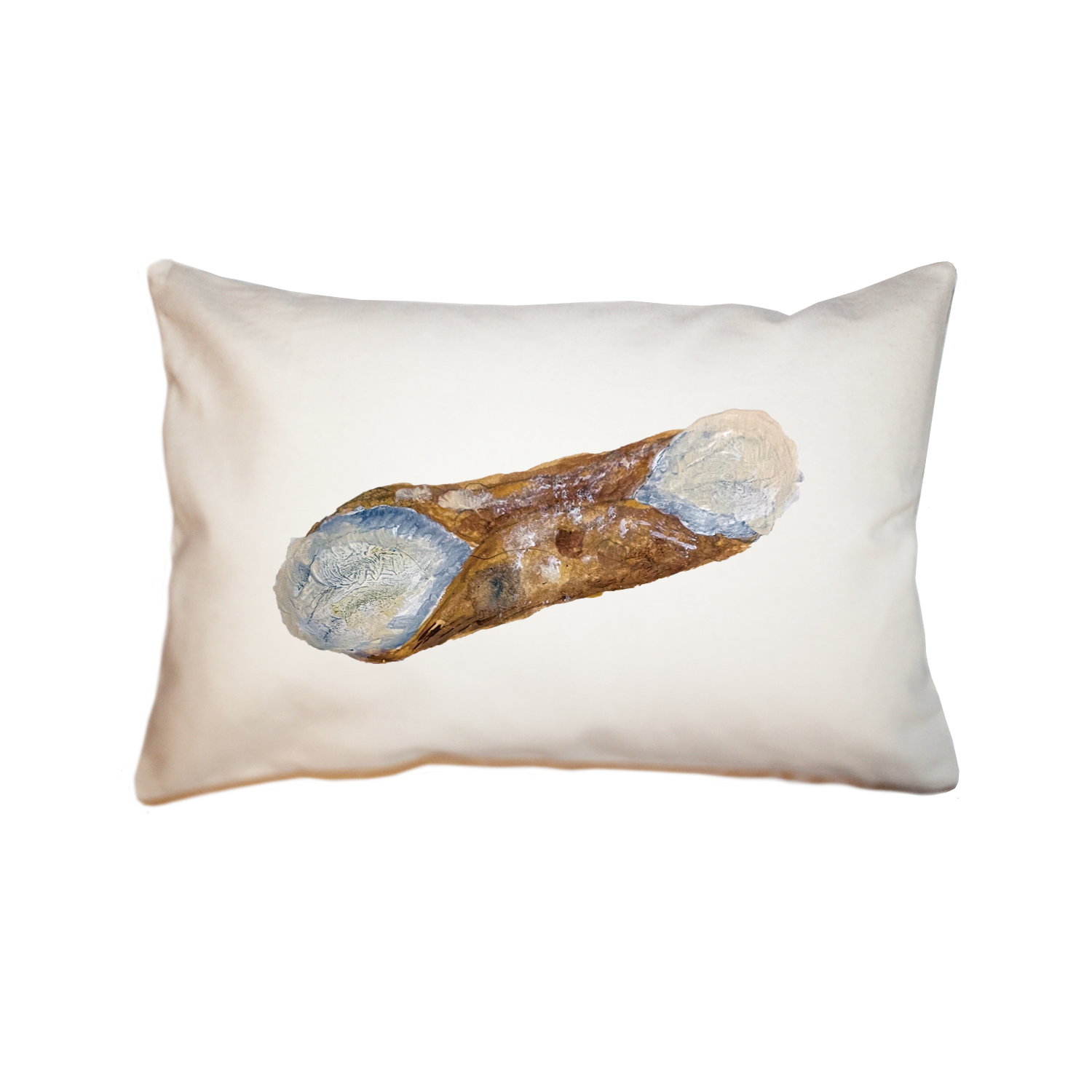 cannoli large rectangle pillow