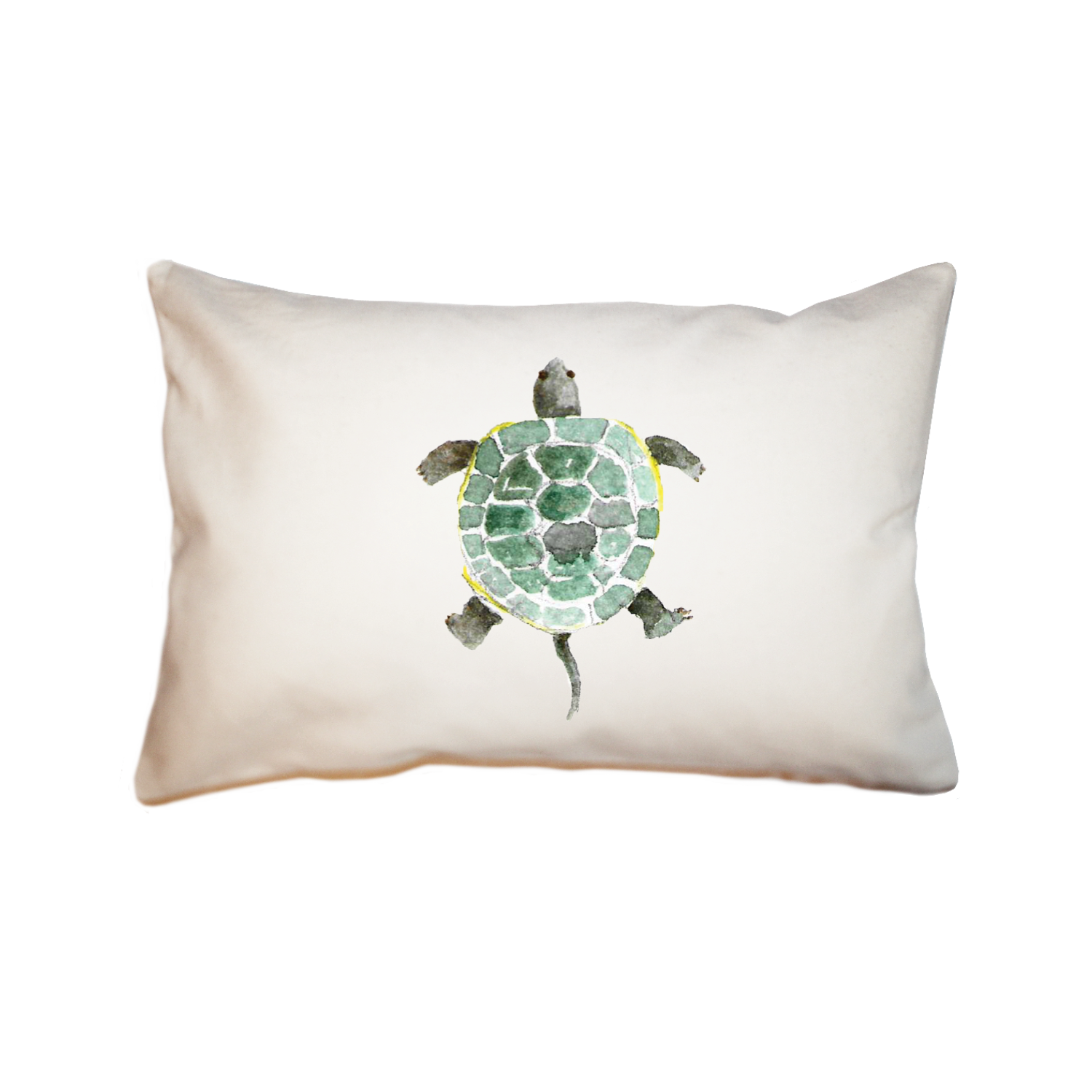 turtle large rectangle pillow