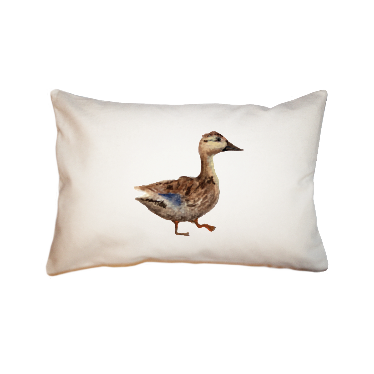 mallard duck large rectangle pillow