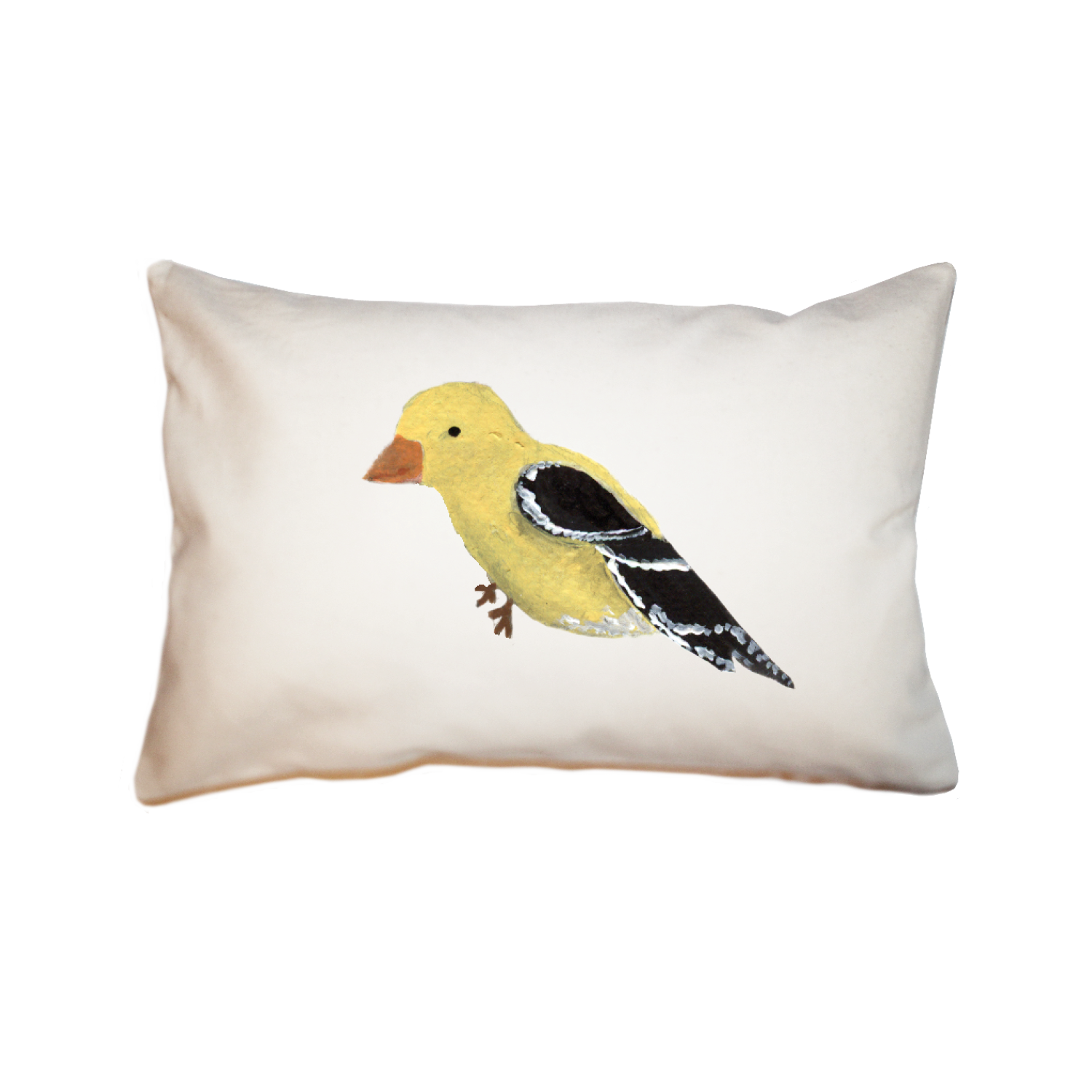 goldfinch large rectangle pillow