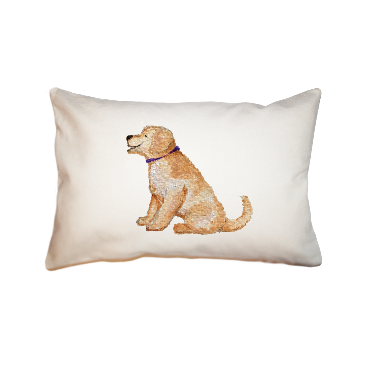 goldendoodle profile large rectangle pillow